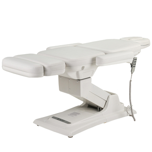 Fabbrica professionale tre sezioni bianco personalizzato reclinabile elettrico tavolo di bellezza sedia di bellezza sedia <span class=keywords><strong>cosmetologa</strong></span> - Product Image 2