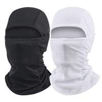 Hombres Mujeres Pasamontañas Máscara facial Máscara de esquí Camuflaje sólido Máscara facial completa Capucha Esquí Nieve Ciclismo Motocicleta Casco Liner Sombreros