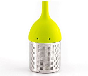 Accessori per Tè con Simpatici Disegni Cartoon, Infusore per Tè in Foglie Sfuse in Acciaio Inox 304 con <span class=keywords><strong>Filtro</strong></span> a Rete e Manico in Silicone - Product Image 5