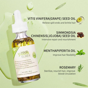 Olio per Capelli al Rosmarino con Estratto di Erbe Pure, Nutre i Capelli Secchi, Ripara le Doppie Punte, Calma il Cuoio Capelluto Sensibile - Product Image 2