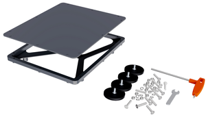 Support magnétique de toit de voiture en alliage d'aluminium pour Starlink Mini 2026, adaptateur de protection PC, modèle transfrontalier - Product Image 6