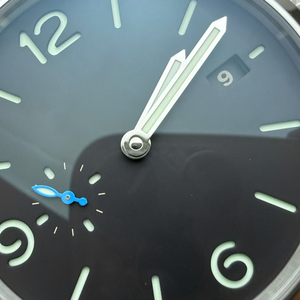 Montre mécanique automatique de luxe pour homme, étanche, bracelet milanais, cadran à aiguilles en cristal saphir, affichage 40MM, mouvement 9100, en bois - Product Image 4