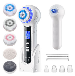 Nettoyeur facial électrique étanche à vide avec <span class=keywords><strong>brosse</strong></span> <span class=keywords><strong>rotative</strong></span> en silicone, technologie avancée, rechargeable par USB, pour spa et soin du <span class=keywords><strong>visage</strong></span> - Product Image 1