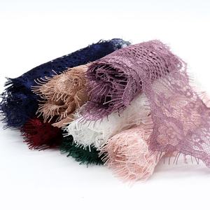 Encaje de Pestañas Multicolor de 9.5cm al por Mayor para Accesorios de Ropa Femenina, 3 Yardas de Malla de Poliéster y Seda para Prendas - Product Image 3