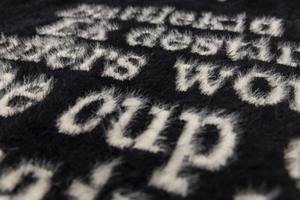 Sweat à capuche en laine/viscose tricoté sur mesure pour homme, lettres jacquard, manches longues, unisexe, respirant, anti-froissement, anti-boulochage - Product Image 5