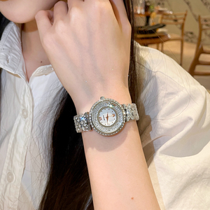 Montre à quartz de luxe CILOA pour femmes, cadran rond, bracelet, montre-bracelet résistante à l'eau, bijoux de mode, cadeau - Product Image 3