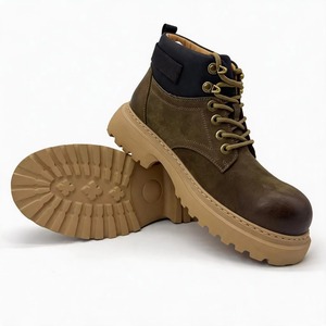Botas Martin Casuales de Moda para Hombre, Hechas a Mano con Cuero Genuino, de Alta Calidad y Diseño Personalizado - Product Image 2