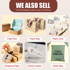 高品質黒白ショッピングペーパーバッグ、ツイストハンドル付き、格安クラフト、カスタムプリントロゴ、化粧品用クラフト紙袋 - Product Image 5