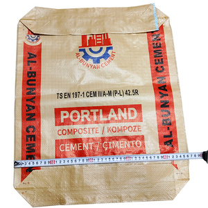 Wholesale Bopp Laminated 50kg Custom Large Pp Cement Sack <b>Bag</b> With Valve - Product Image 4