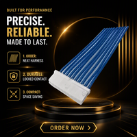 Connecteur multipin Molex Pico-SPOX 87439 avec câble, 1,50 mm, à verrouillage par friction, pour faisceau de câbles PCB