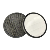 Filter Karbon Pembersih Udara Bentuk Bulat Ukuran Khusus dengan Hepa, Filter Udara Arang Aktif Granular Berkualitas Tinggi dari Cina