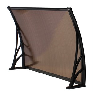 Ventanas y puertas de policarbonato para exterior, toldo hueco para cubrir puerta delantera, Patio, Sol/lluvia - Product Image 6