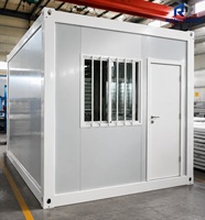 Maison modulaire à installation rapide, structure en acier personnalisée, maison préfabriquée en conteneur