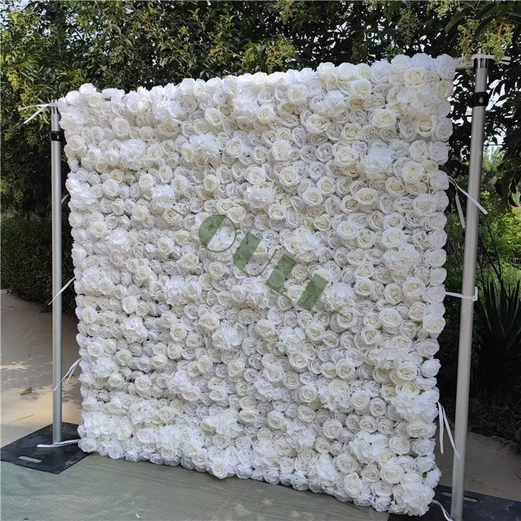 T-0355 3D प्रभाव कृत्रिम peony फूल सिर दीवार के लिए शादी की पृष्ठभूमि