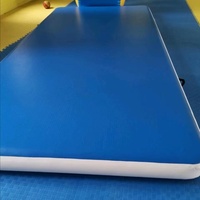 Tapis de gymnastique gonflable personnalisable de 6 à 10 m, imperméable en PVC, prix direct d'usine, tapis de gymnastique gonflable pour tumbling