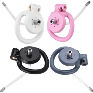 Jaula de Castidad Masculina de Resina al por Mayor 2025 con Catéter, Certificación CE, Jaula Ajustable para Pene en 4 Tamaños y Colores, Soporte OEM/ODM - Product Image 1