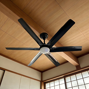 Wholesale 3.5m Metal Blades <b>Remote</b> <b>Control</b> <b>Ceiling</b> <b>Fan</b> AC Motor Low Price Air Cooling Energy Saving Quiet Outdoor Hotel Hotel Ce - Product Image 2