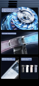 Magic 2024 Nouveau design <span class=keywords><strong>Moins</strong></span> <span class=keywords><strong>Cher</strong></span> 95000RPM ABS Matériel Puissant Air <span class=keywords><strong>Duster</strong></span> Mini Souffleur D'air Pour Cadeau - Product Image 5