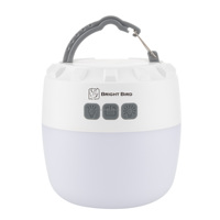 Bombilla LED Portátil para Camping con Base Magnética, Recargable, Linterna para Tienda de Campaña, Gancho para Camping, Emergencias, Senderismo, Regulable