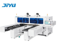 Machine de perçage et de fraisage CNC six faces JIYU CD612-2 avec moteur 48 kW, outil de perçage PVC haute productivité pour le perçage de circuits imprimés