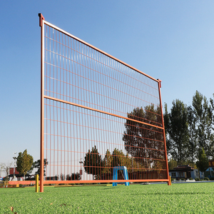 Hàng rào di động, có thể điều chỉnh, mạ kẽm, dùng cho công trường xây dựng, sự kiện ngoài trời, sản xuất theo yêu cầu tại Canada - Product Image 2