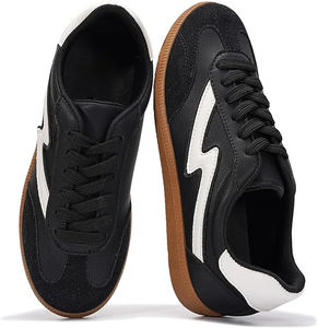 Женские кроссовки на шнуровке, нескользящая обувь для ходьбы - Product Image 5