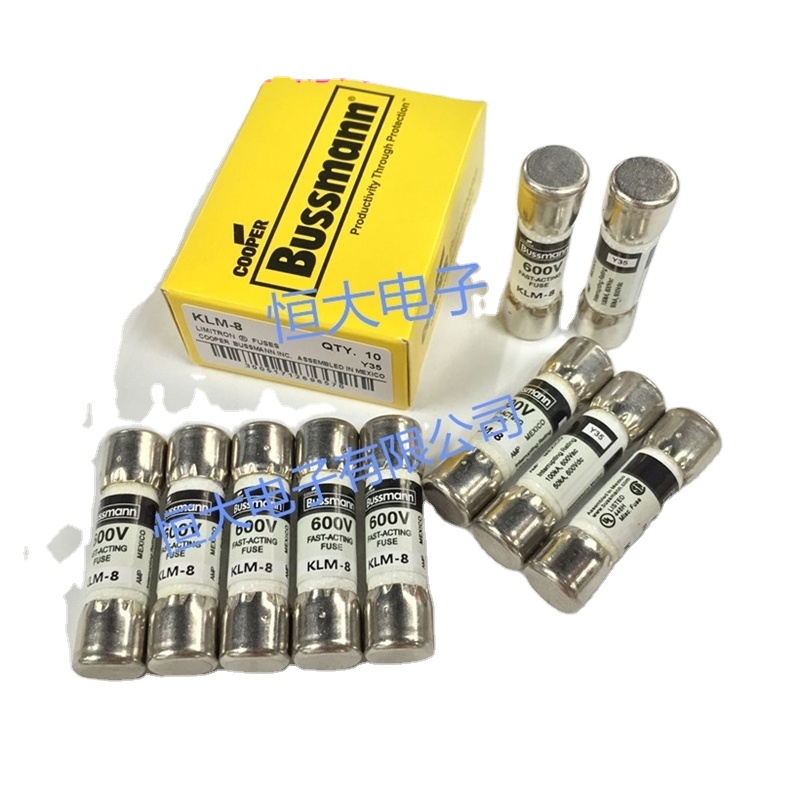 Низковольтное оборудование Cooper Bussmann Американский! Оригинал! Быстрая плавильная керамический предохранитель klm-5 10*38 мм 5afuses