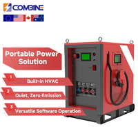 Station d'alimentation mobile, solution énergétique portable, LiFePO4 600V 60kWh 6000 cycles, protection IP65, système de stockage d'énergie, location