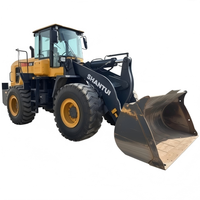 Mesin Pengolah Tanah Berkualitas Tinggi SW966K178 Harga Wheel Loader Berkinerja Tinggi 4T dengan Bucket 3.3-6.0m³ Dijual
