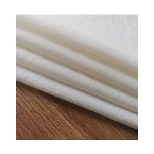 PC23038 Nature White Cloth Polyester/ Cotton 65/35 Blended TC Woven Fabric Damper Cloth For Loudspeaker