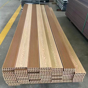Plancher en bois plastique de haute qualité certifié CE plancher de terrasse extérieure style européen Wpc planche de terrasse plancher de jardin en teck - Product Image 6