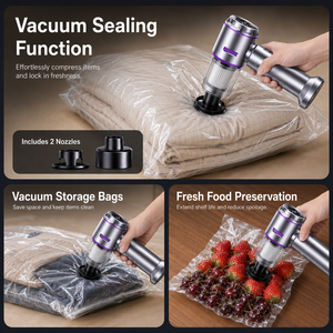 USB Rechargeable Brushless Car <b>Vacuum</b> Cleaner 20KPa Powerful Suction <b>Portable</b> Handheld <b>Vacuum</b> OEM Factory Supplier - Product Image 6