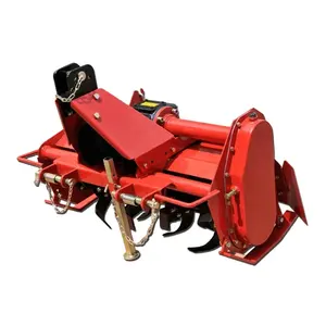 3 point hitch cultivator small tractor PTO rear mounted mini rotary tiller rototiller