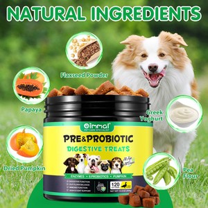 Probióticos Más Vendidos para <span class=keywords><strong>Perros</strong></span>: Suaves Masticables para el Cuidado de la Salud y Suplementos Digestivos. Golosinas con Prebióticos y Probióticos para el Equilibrio Intestinal Canino - Product Image 2