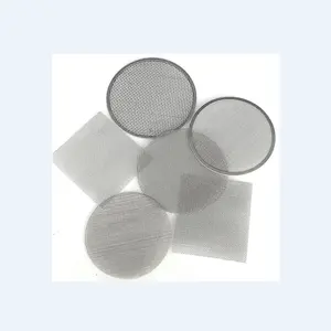 304 316 Stainless Steel Wire Mesh Filter Disc Extruder Screen Polymer Plastic Filters