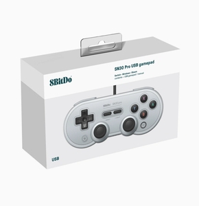 Original 8BitDo SN30 Pro Wired <b>controller</b> Hall Effect Gamepad Gray <b>Controller</b> Compatible with Switch PC Steam Deck - Product Image 5