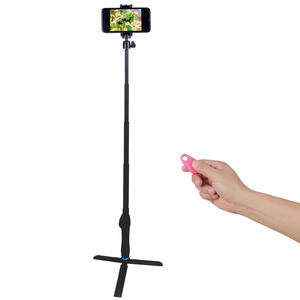 ไม้เซลฟี่ Yusen Mini หมุนได้ 360 องศา พร้อมขาตั้งกล้อง คาร์บอนไฟเบอร์ รีโมทคอนโทรล ที่วางโทรศัพท์แบบพับได้ สำหรับอุปกรณ์มือถือ ความยาว <span class=keywords><strong>800</strong></span> มม. - Product Image 3