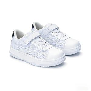 Chaussures Scolaires Blanches pour Enfants (Petits et Grands) – Baskets Simples à Motif, Respirantes en Maille, Chaussures de Base pour Bébés et Enfants - Product Image 3