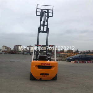 Montacargas Usado Japonés TCM 30 de 3 Toneladas, Camión Elevador de Palés para Almacén y Contenedores, Modelo FD30, Precio de Venta - Product Image 3