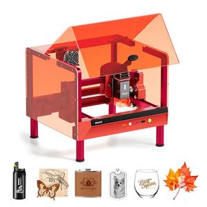 Daja เครื่องแกะสลักเลเซอร์ขนาดเล็กแบบ DIY เครื่องแกะสลักเลเซอร์ขนาดเล็กแบบพกพาเครื่องพิมพ์ทำเครื่องหมายโลโก้แอปไม้อัดไม้หินกระดาษ - Product Image 2