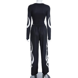 Conjunto Deportivo de Yoga para Invierno, Sudadera Informal con Pantalones Largos para Mujer, Conjunto de 2 Piezas, Top y Pantalones para Mujer - Product Image 6