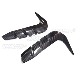 2PCS Carbon Fiber Rear Bumper Side Skirts <b>Splitter</b> Decoration Cover Trim Panel Fit for Toyota GT86 Subaru BRZ 2022-2023 - Product Image 2