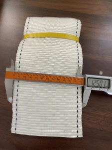 Sangle en polyester SANBOO 125 mm, facteur de sécurité 6:1, sangle de levage et de fixation de cargaison robuste - Product Image 4