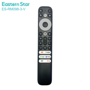 Control Remoto ES-RM098-<span class=keywords><strong>3</strong></span>-V a Precio de Fábrica para el Nuevo Google <span class=keywords><strong>Chromecast</strong></span> 4k <span class=keywords><strong>TV</strong></span>, Decodificador con Google Voice, Smart <span class=keywords><strong>TV</strong></span> G9N9N, Control por Voz BT IR - Product Image 3