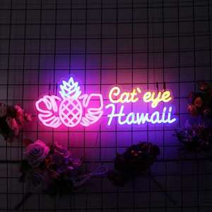 Fabricant de panneaux MACCAN, enseigne au néon LED extérieure personnalisée, lettre en acrylique suspendue, durable et résistante aux intempéries, lumières au néon - Product Image 2