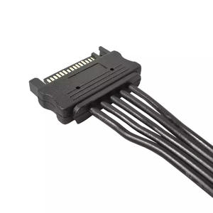 <span class=keywords><strong>สาย</strong></span>ไฟ<span class=keywords><strong>ต่อ</strong></span>พ่วง15พินตัวเชื่อม<span class=keywords><strong>ต่อ</strong></span>ตัวผู้-ตัวเมีย24ซม. สำหรับ <span class=keywords><strong>hdd</strong></span>/ssd แหล่งจ่ายไฟในระบบพีซี - Product Image 5