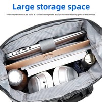 Sac à bandoulière/sac à main Oxford imperméable pour hommes, pour voyage d'affaires, mode urbaine, pour ordinateur portable de 14 pouces, ultra-léger, grande capacité, A4