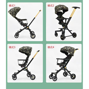 Cochecito de Bebé Plegable de Lujo para Mamá Moderna, <span class=keywords><strong>Silla</strong></span> de <span class=keywords><strong>Paseo</strong></span>, Cubierta para Cochecito de Viaje 3 en 1, Hecho en China - Product Image 6