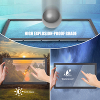 Le fabricant chinois vend directement un écran tactile infrarouge étanche multi-touch de 19 pouces 16:9