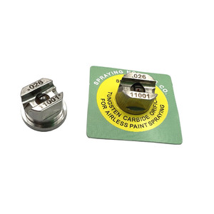 <span class=keywords><strong>Buse</strong></span> <span class=keywords><strong>de</strong></span> pulvérisation à jet plat en carbure <span class=keywords><strong>de</strong></span> tungstène haute pression 11001-TC avec embouts <span class=keywords><strong>de</strong></span> résistance pour le nettoyage des industries <span class=keywords><strong>de</strong></span> vente au détail et agricoles - Product Image 4